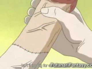 Hentai futanari 2 voeten prik