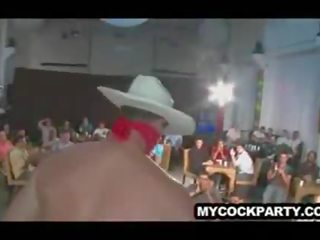 Cowboy striptérka entertaining a soukromý strana